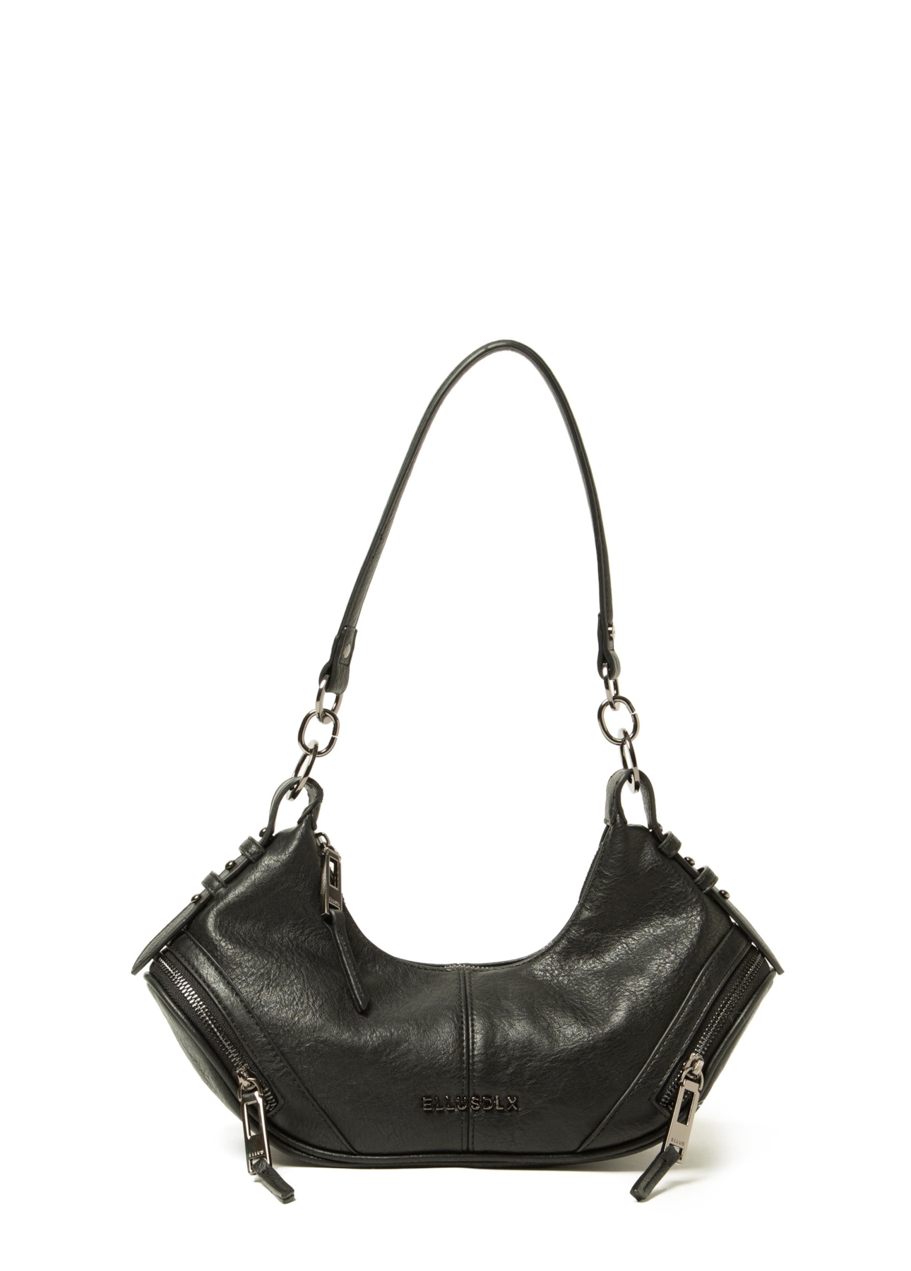 Bolsa Hobo Bag Melina Ellus Preto