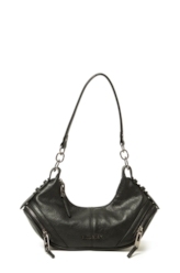 Bolsa Hobo Bag Melina Ellus Preto