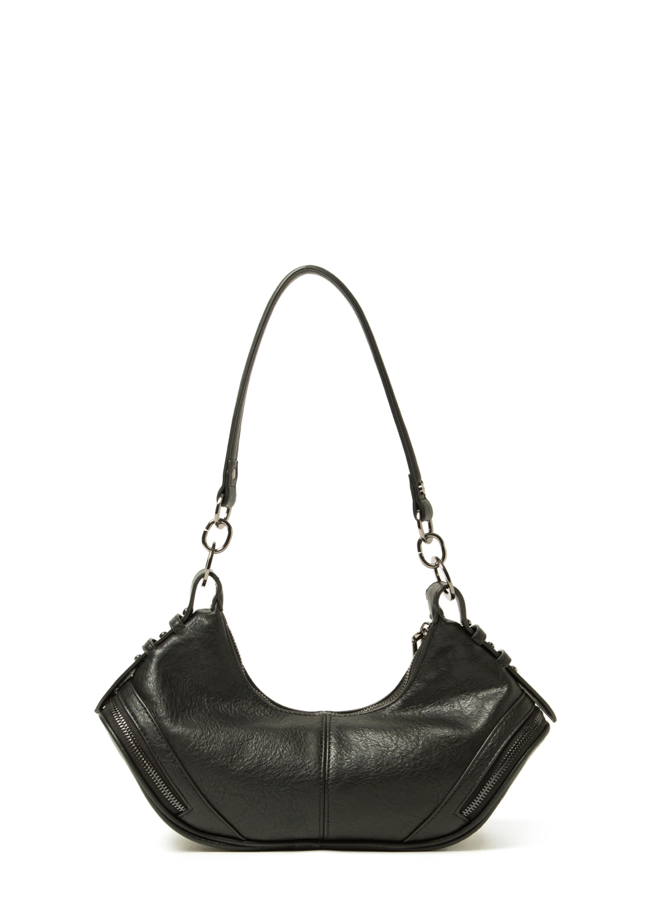 Bolsa Hobo Bag Melina Ellus Preto