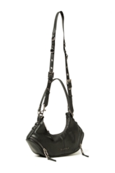 Bolsa Hobo Bag Melina Ellus Preto
