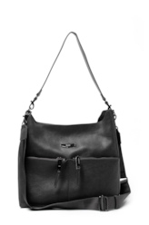 Bolsa Hobo Bag Utilitary Ellus Grafite
