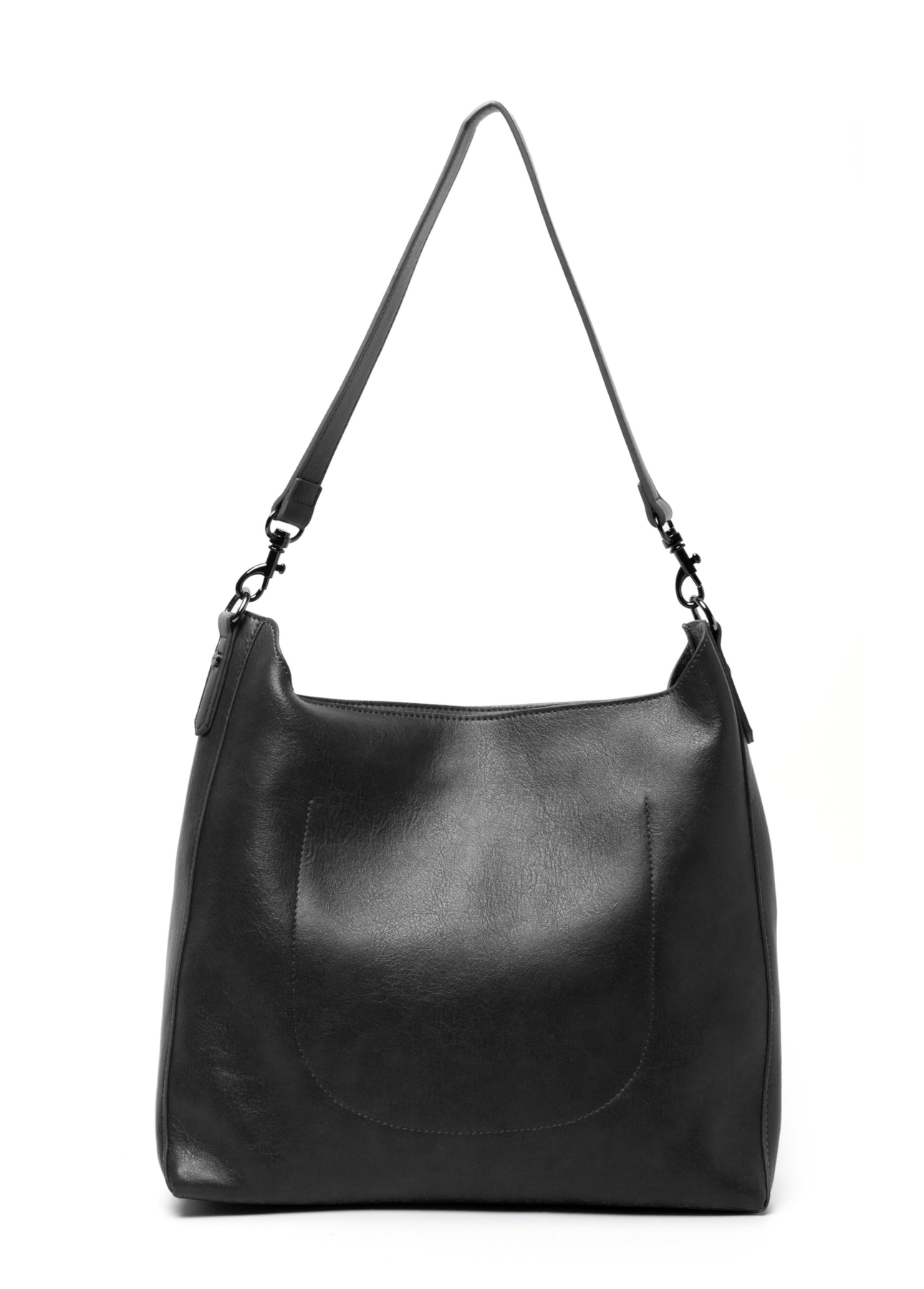 Bolsa Hobo Bag Utilitary Ellus Grafite