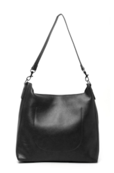 Bolsa Hobo Bag Utilitary Ellus Grafite