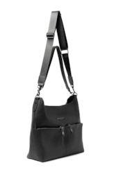 Bolsa Hobo Bag Utilitary Ellus Grafite