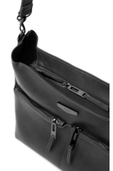 Bolsa Hobo Bag Utilitary Ellus Grafite