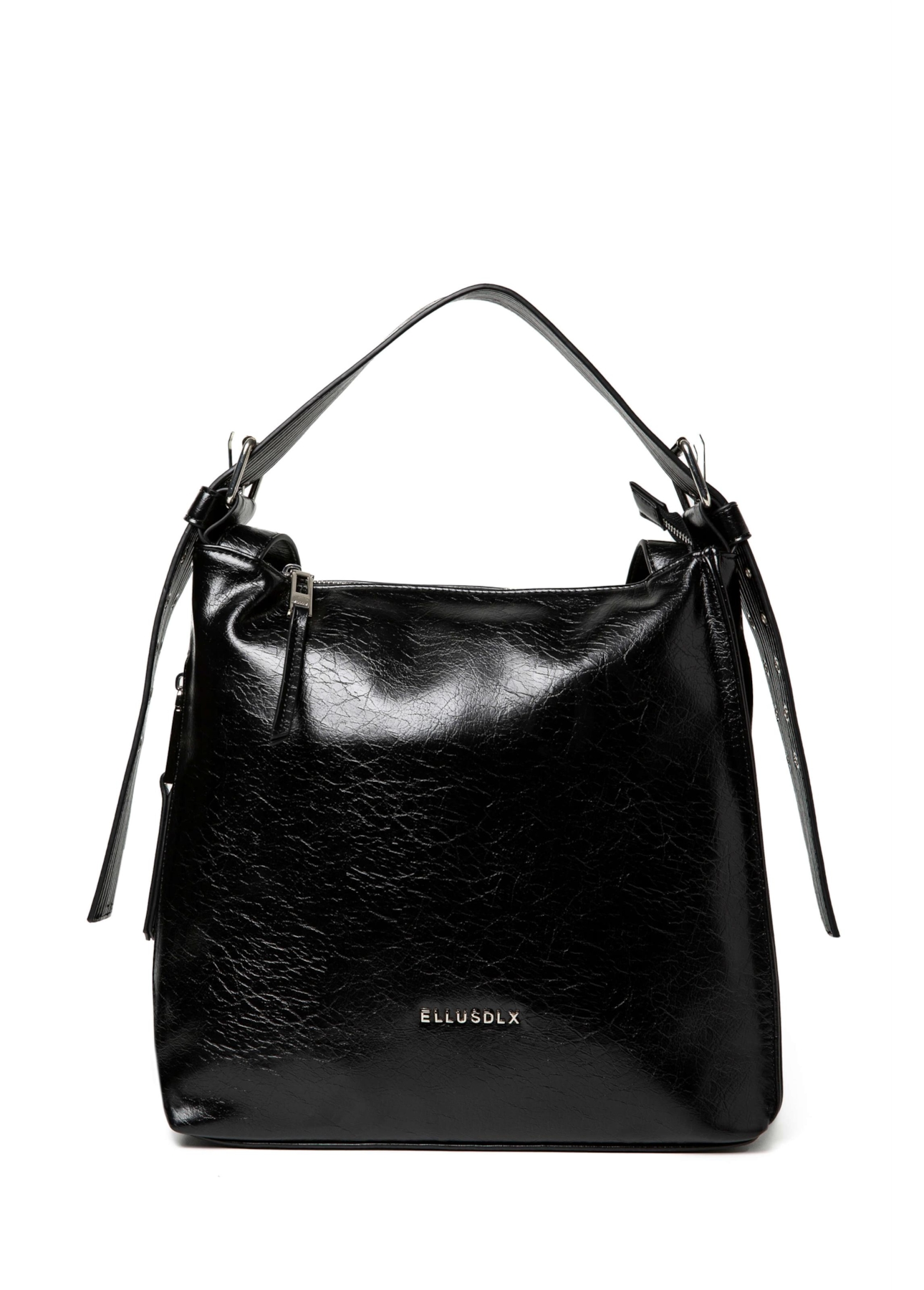 Bolsa Hobo e Mochila Ellus Preto