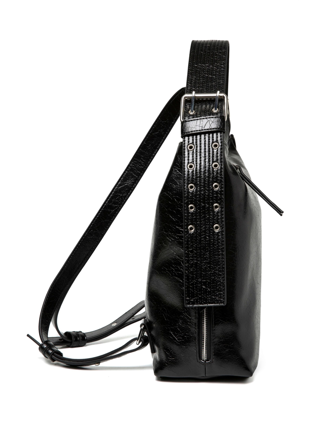 Bolsa Hobo e Mochila Ellus Preto