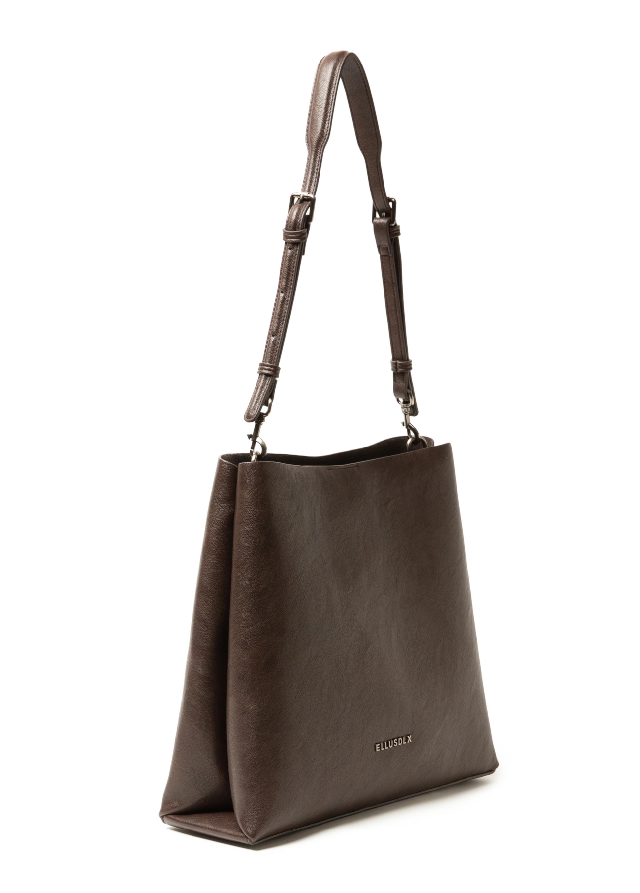 Bolsa Hobo Millie Ellus Dark Brown