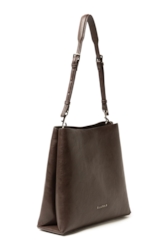 Bolsa Hobo Millie Ellus Dark Brown
