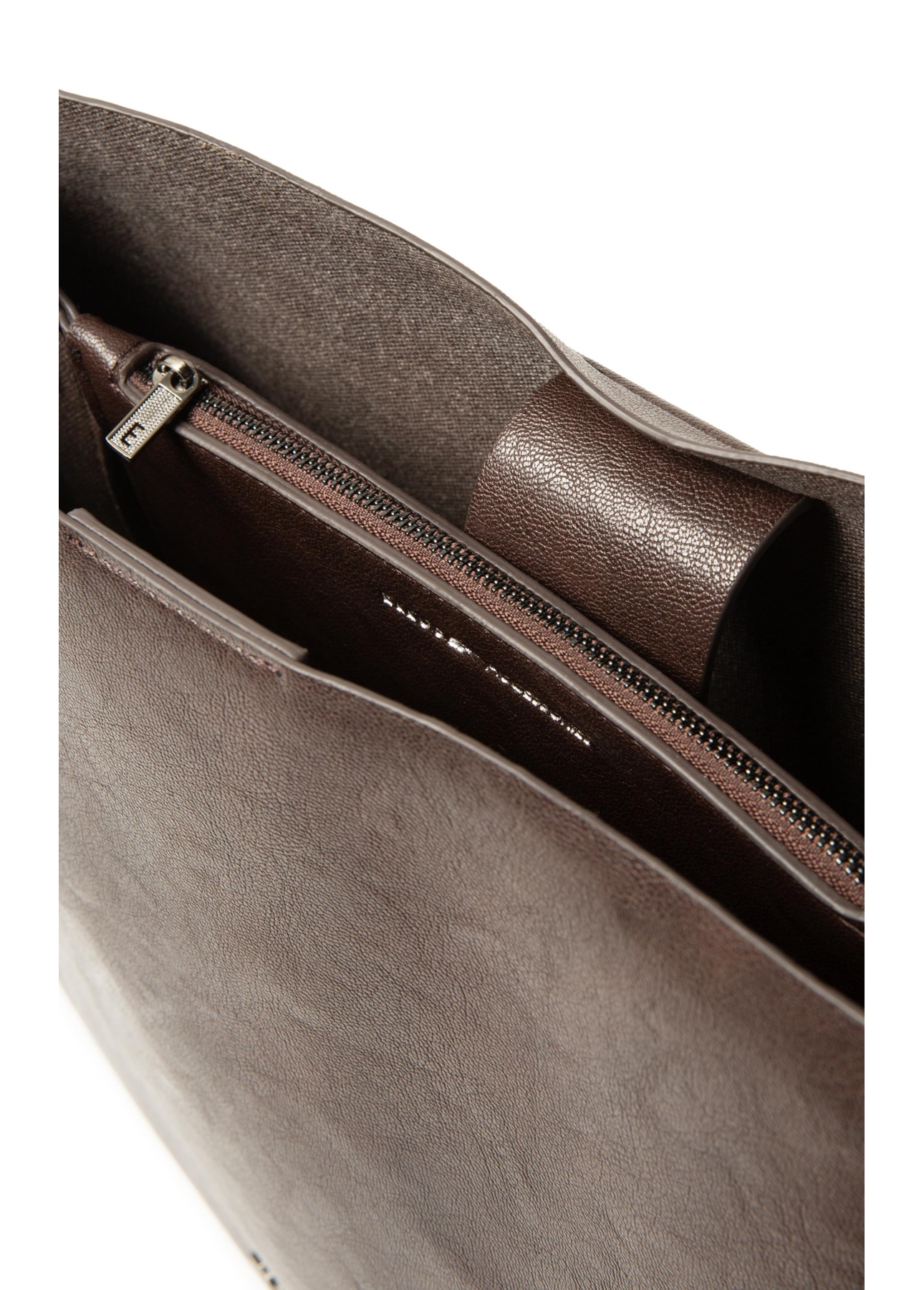 Bolsa Hobo Millie Ellus Dark Brown