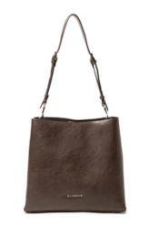 Bolsa Hobo Millie Ellus Dark Brown