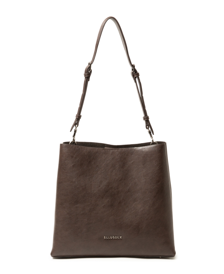 Bolsa Hobo Millie Ellus Dark Brown