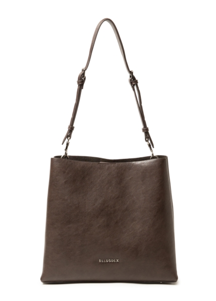 Bolsa Hobo Millie Ellus Dark Brown