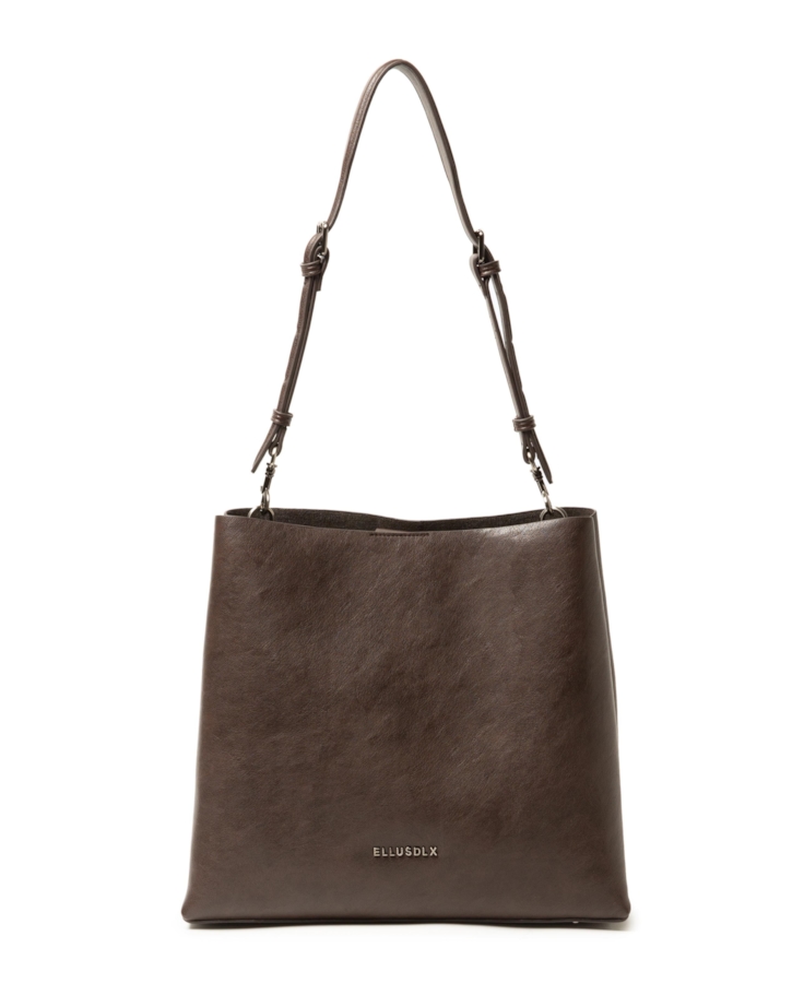 Bolsa Hobo Millie Ellus Dark Brown