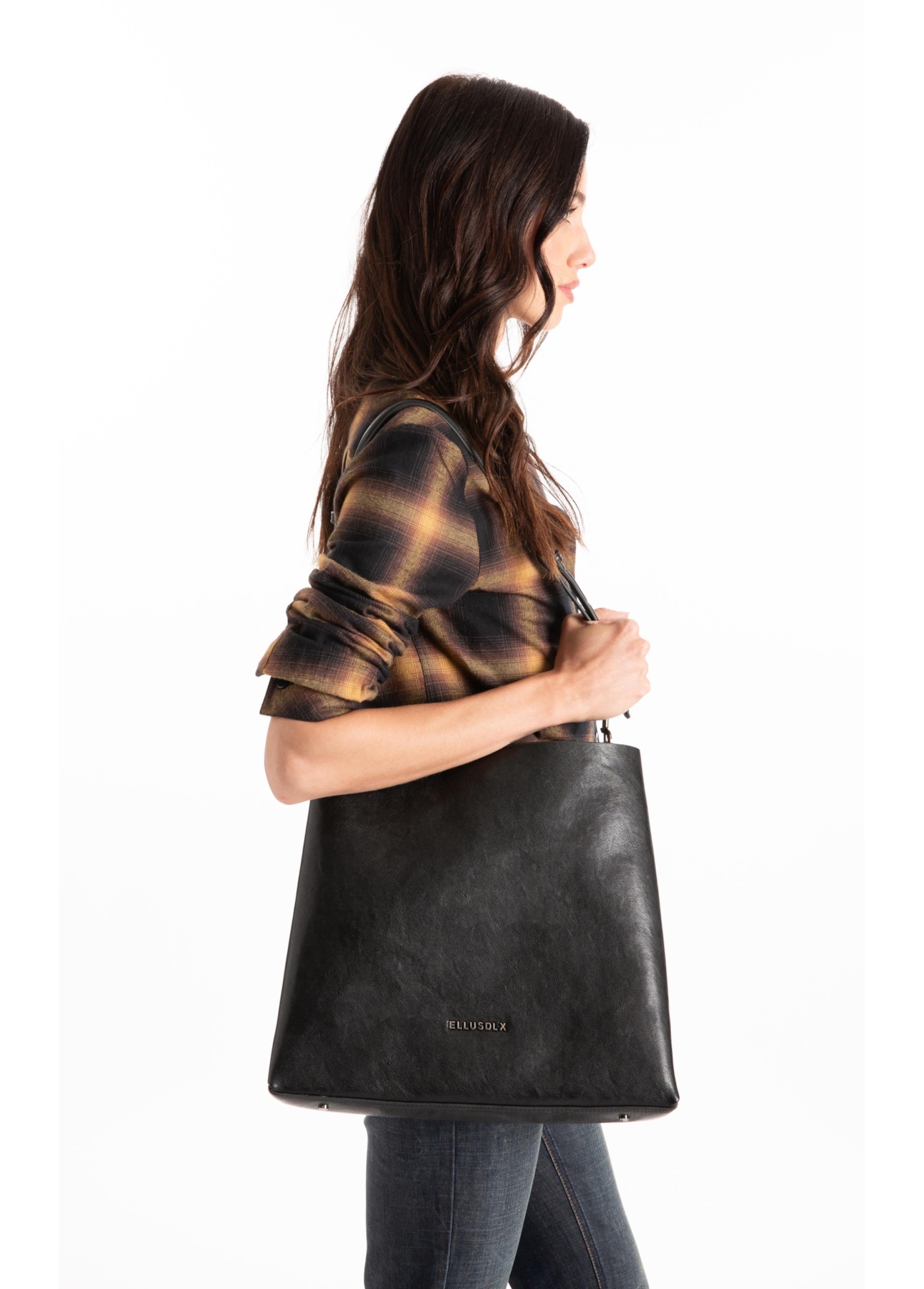 Bolsa Hobo Millie Ellus Preto