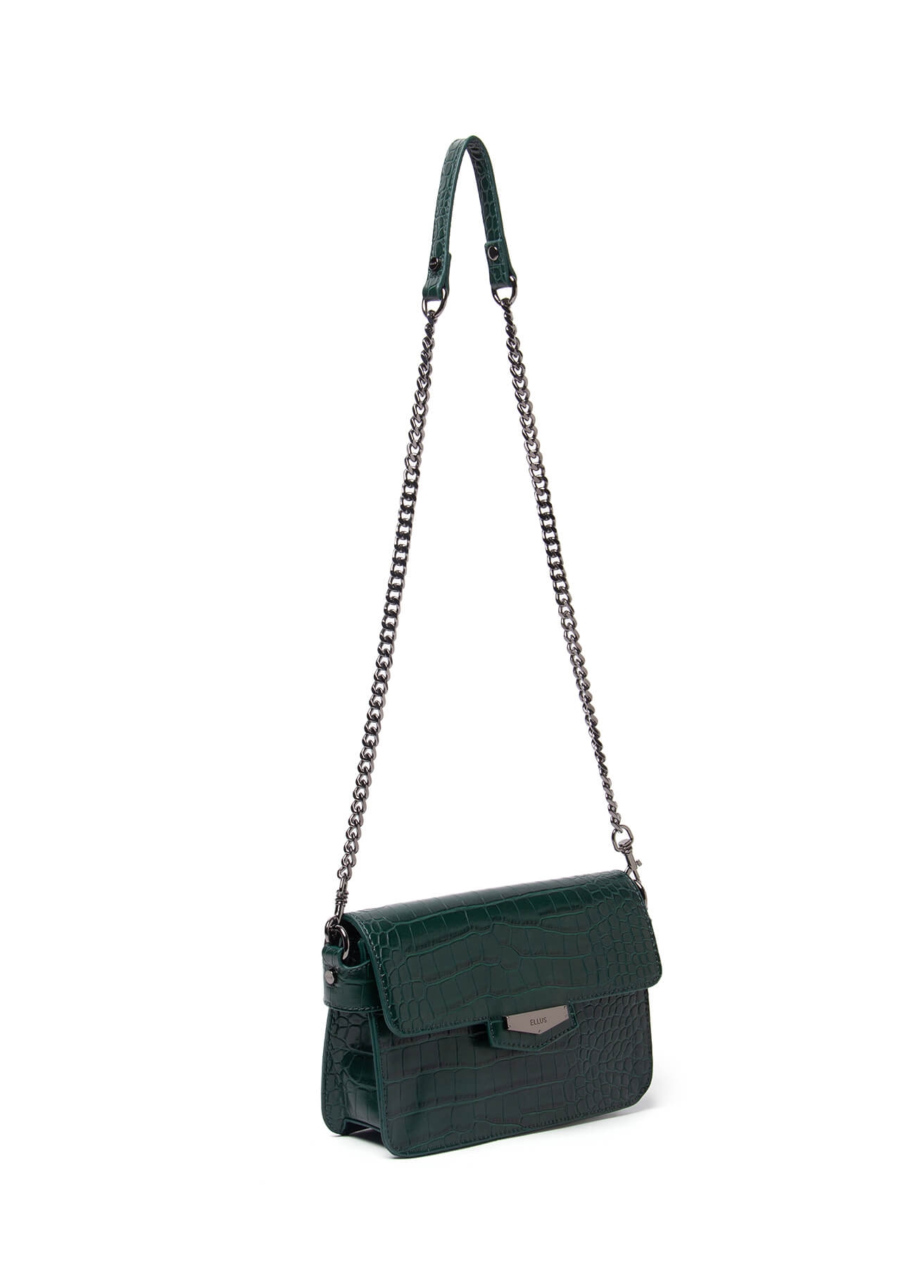 Bolsa Marthina Bag Ellus Dark Green