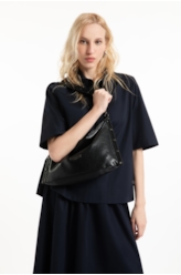 Bolsa Marthina Shoulder Bag Preto