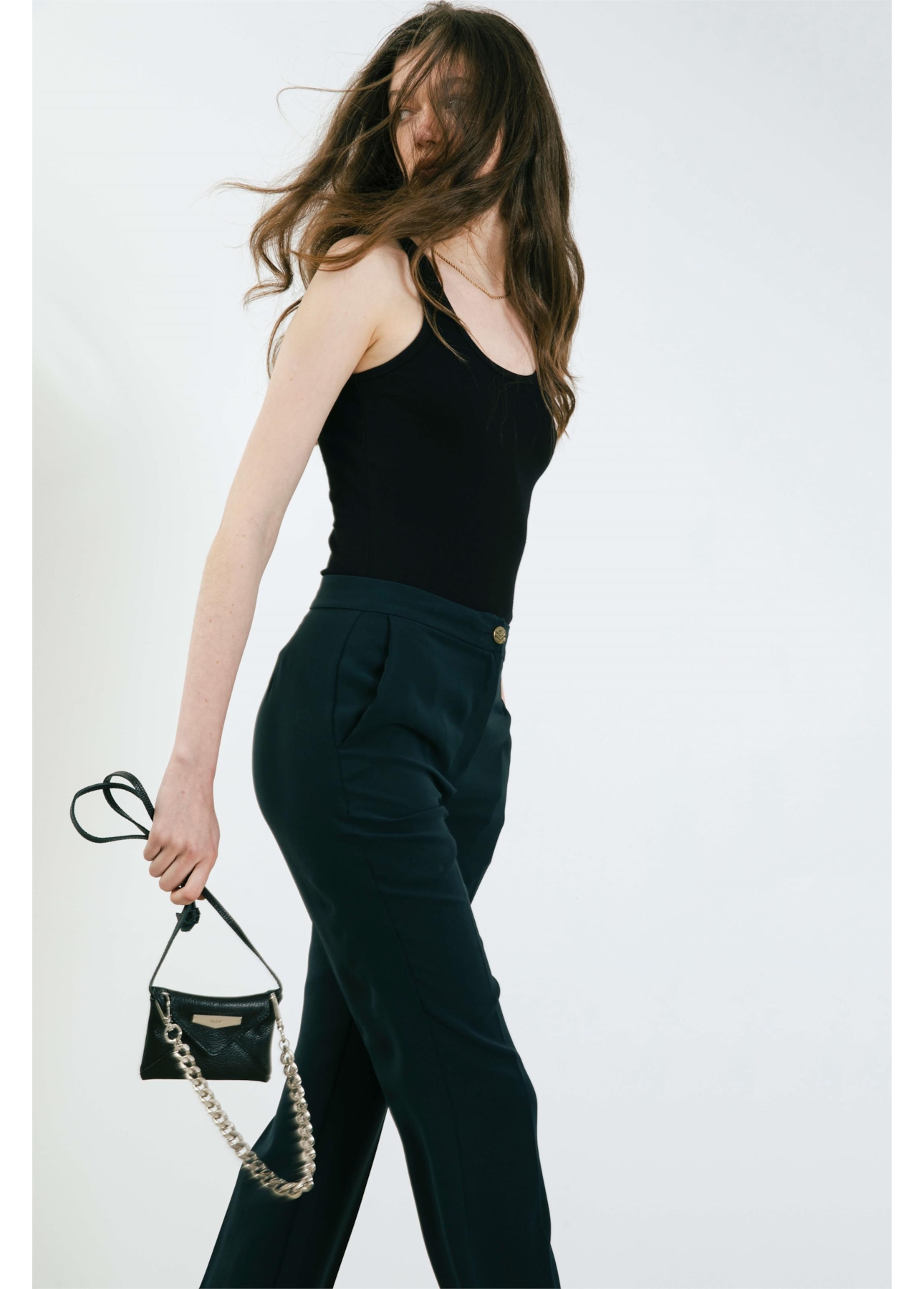 Bolsa Mini Bag Caicos Ellus Preto