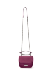 Bolsa Mini Bag Chain Detail Roxo