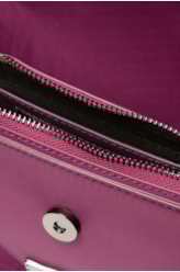 Bolsa Mini Bag Chain Detail Roxo