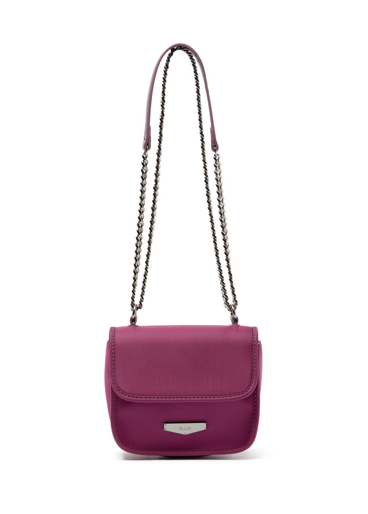 Bolsa Mini Bag Chain Detail Roxo