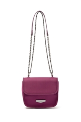 Bolsa Mini Bag Chain Detail Roxo