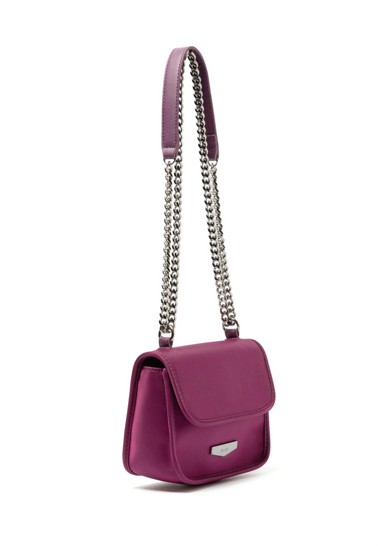 Bolsa Mini Bag Chain Detail Roxo