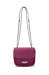 Bolsa Mini Bag Chain Detail Roxo