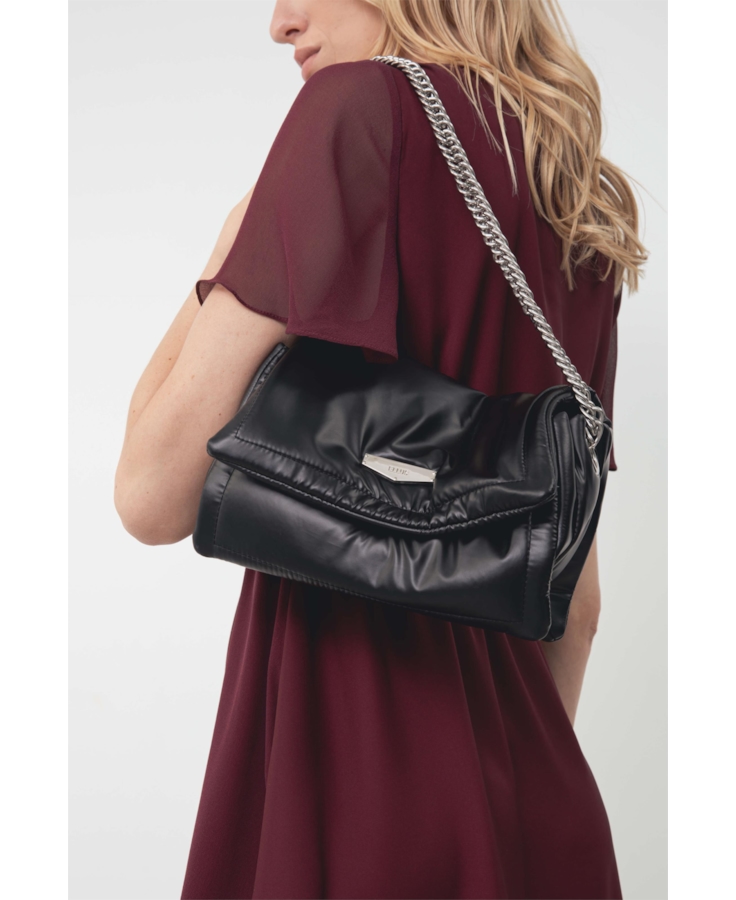 Bolsa New Nylon Puffer Bag Ellus Preto