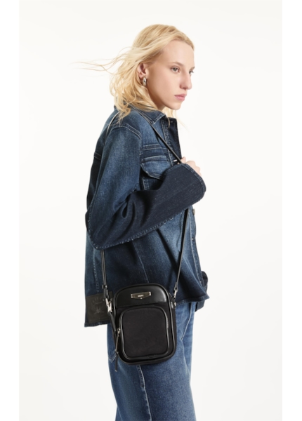 Bolsa Nylon Camera Bag Valerie Preto