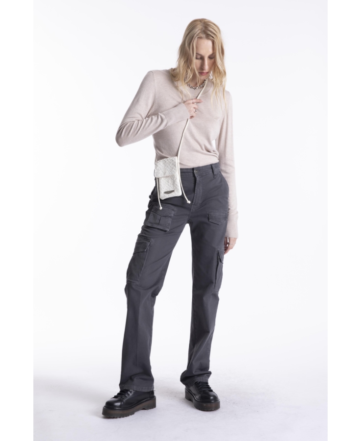 Bolsa Pouch Bag Caicos Ellus Branco