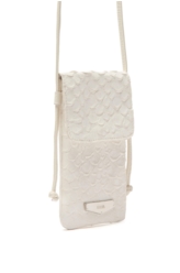 Bolsa Pouch Bag Caicos Ellus Branco