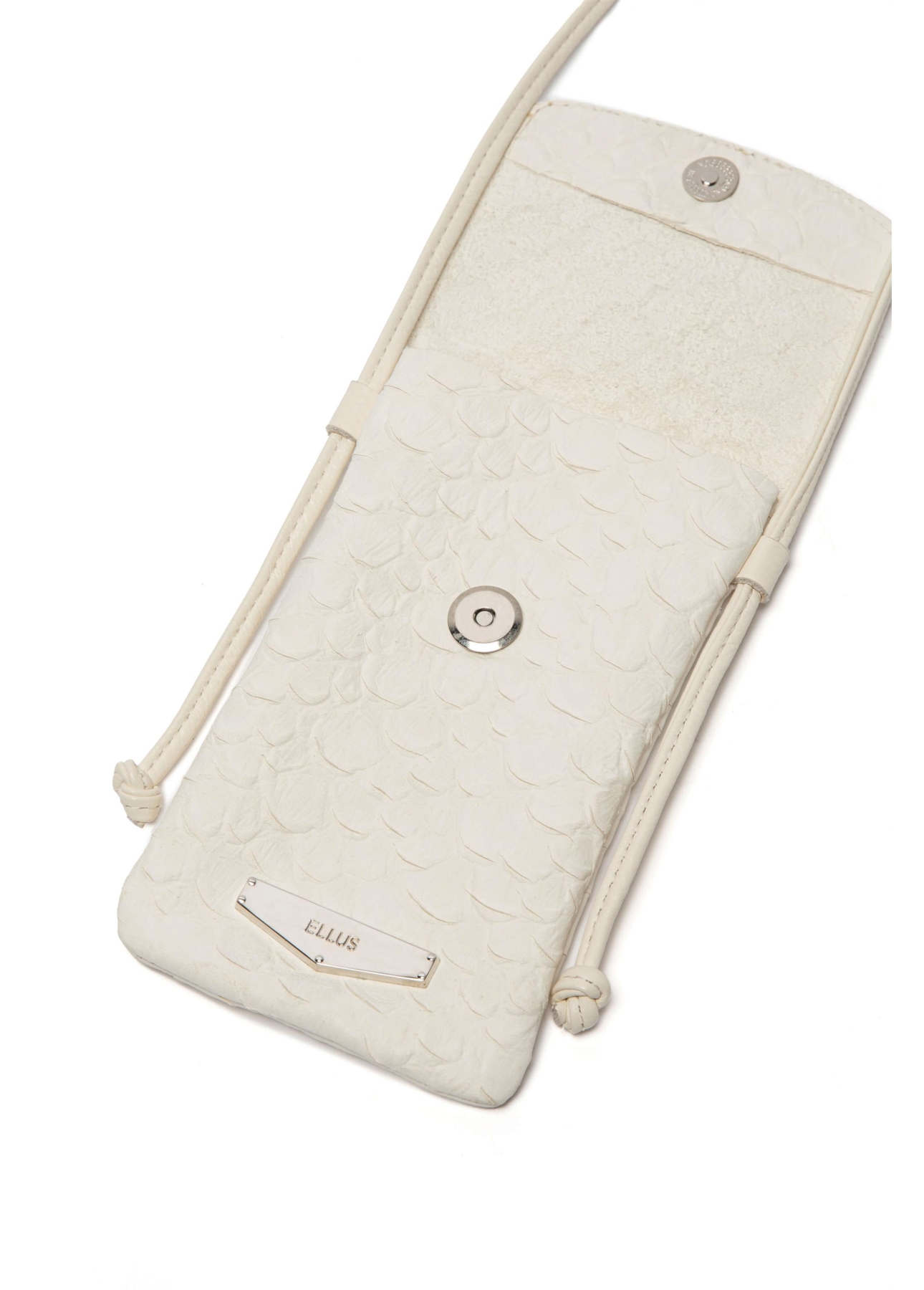 Bolsa Pouch Bag Caicos Ellus Branco