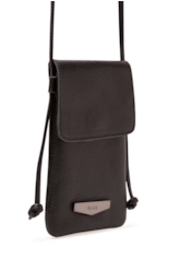 Bolsa Pouch Bag Caicos Ellus Preto