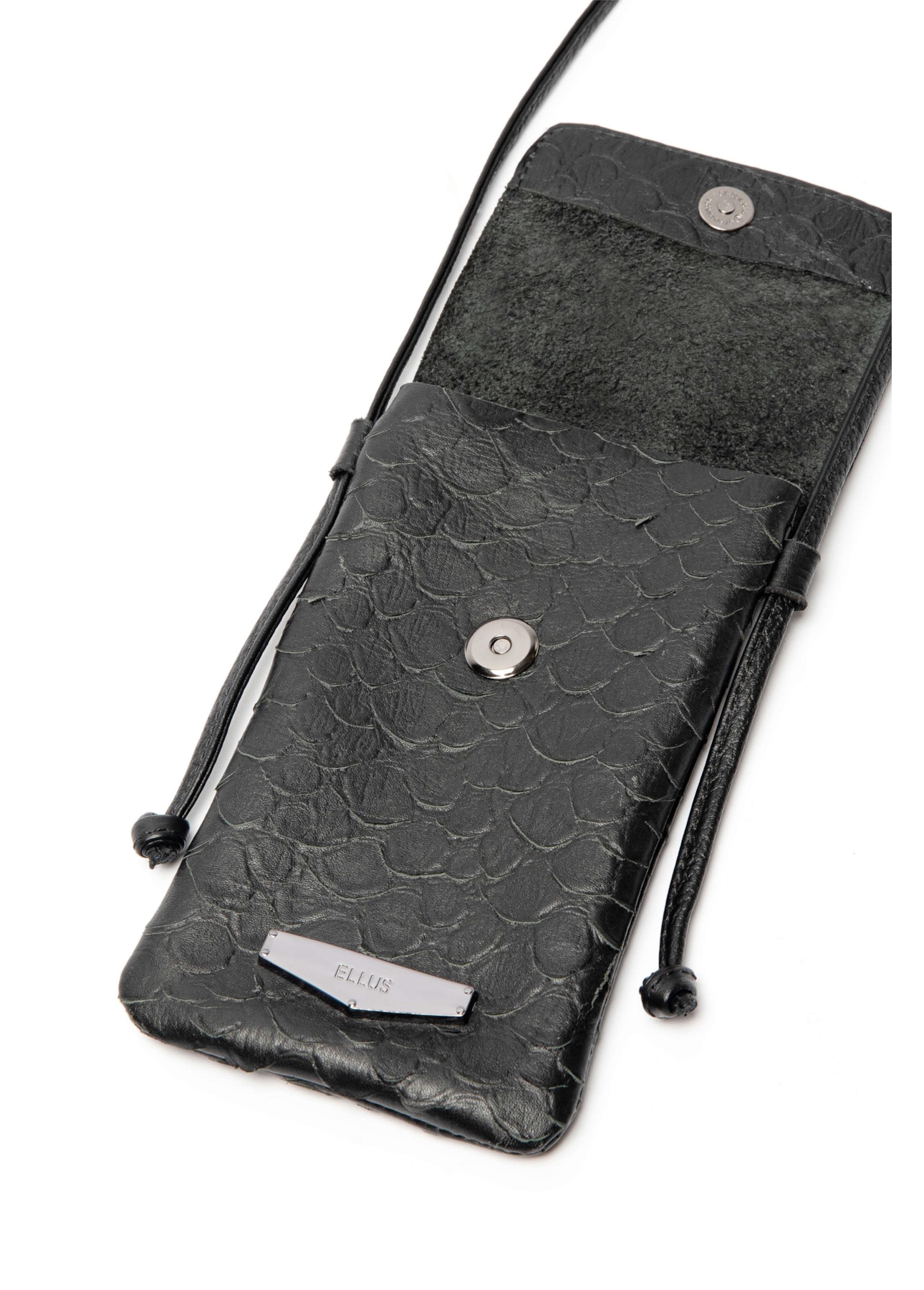 Bolsa Pouch Bag Caicos Ellus Preto