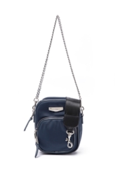 Bolsa Pouch Bag Georgina Ellus Azul Bic