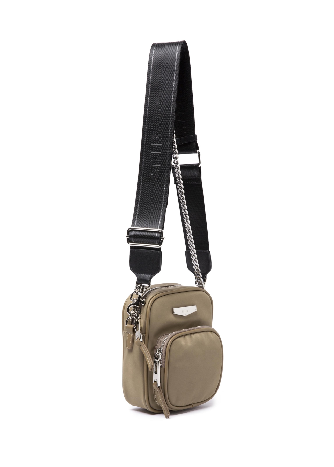 Bolsa Pouch Bag Georgina Ellus Caqui