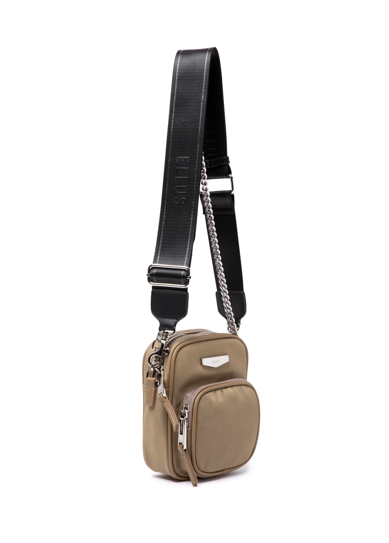 Bolsa Pouch Bag Georgina Ellus Caqui