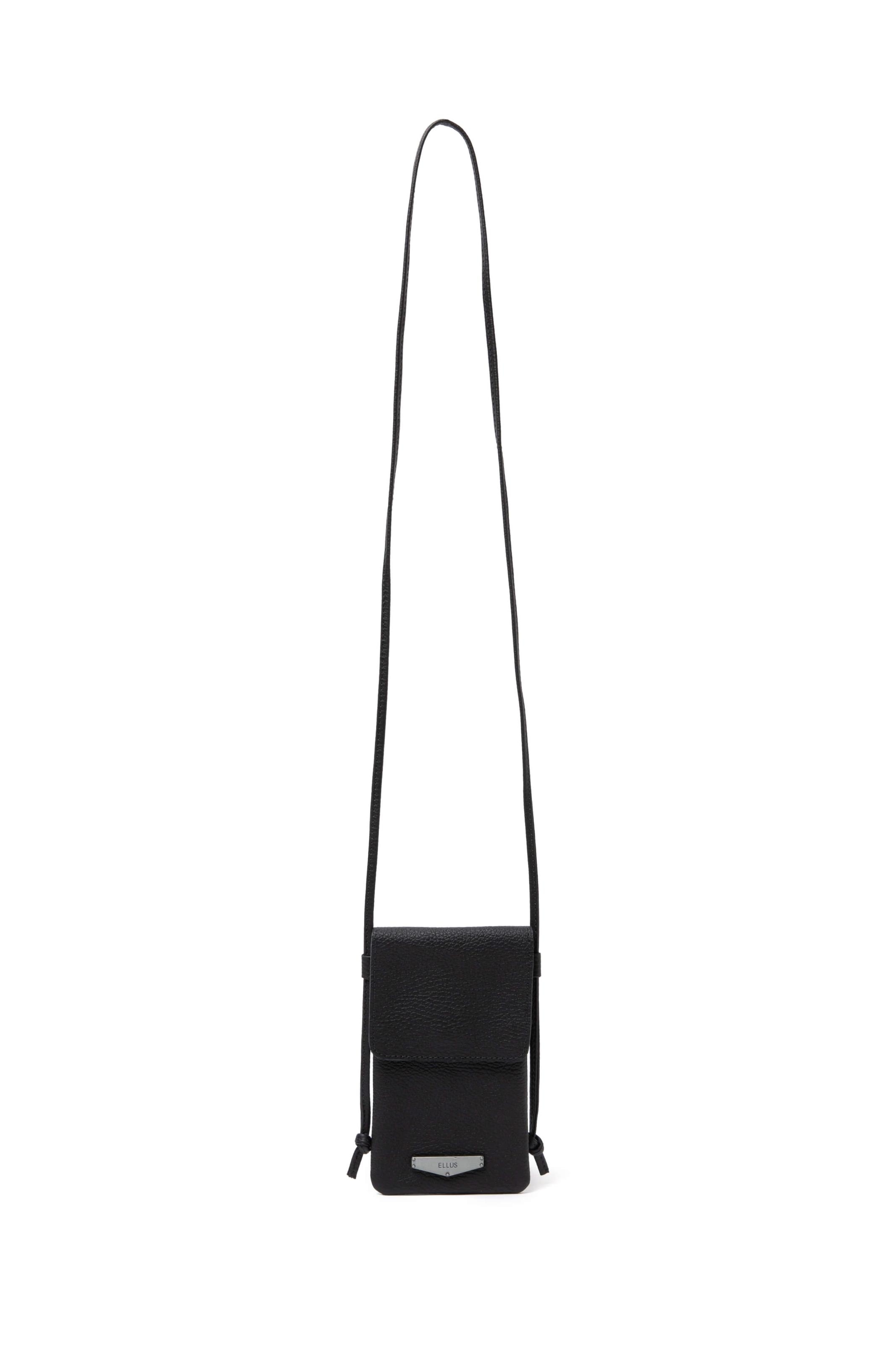 なかなか Bolsa Pouch Bag Nick Ellus Preto