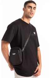 Bolsa Pouch Bag Nylon Preto