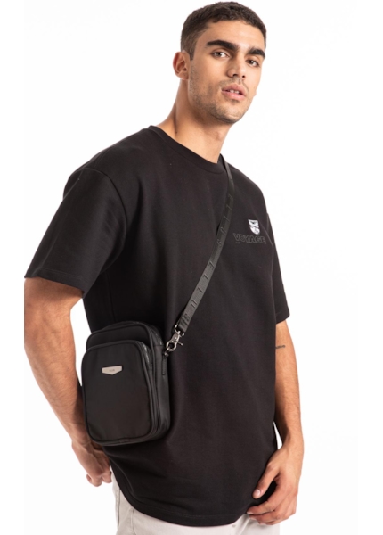 Bolsa Pouch Bag Nylon Preto