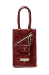 Bolsa Pouch Bag Perfecto Ellus Bordeaux