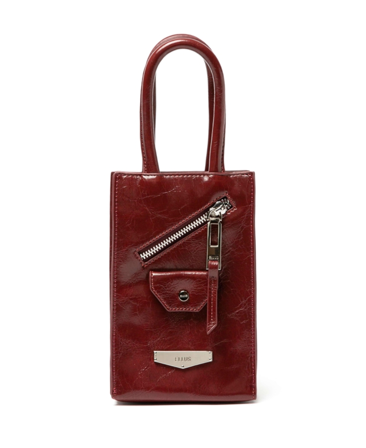Bolsa Pouch Bag Perfecto Ellus Bordeaux