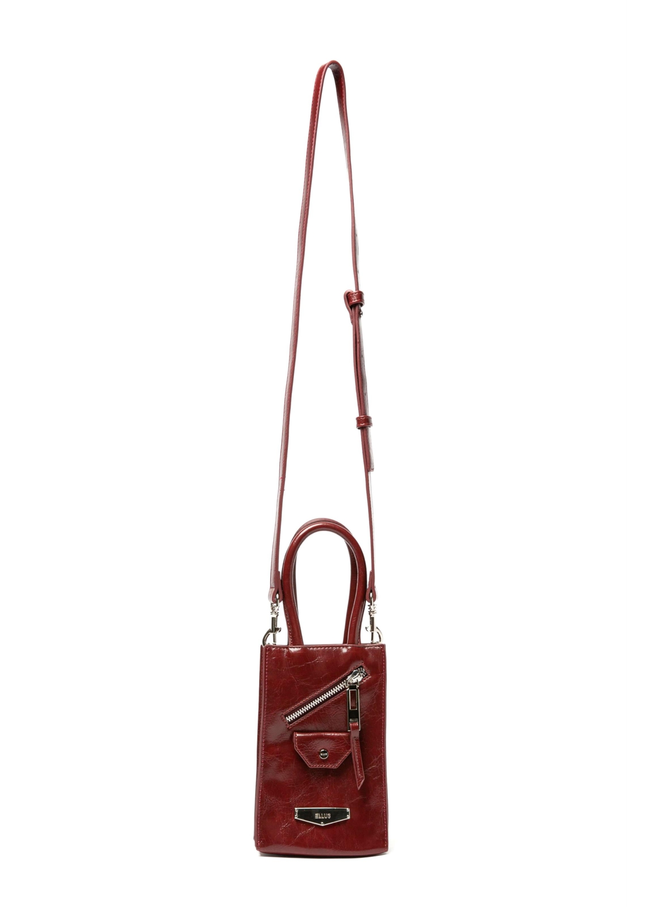 Bolsa Pouch Bag Perfecto Ellus Bordeaux