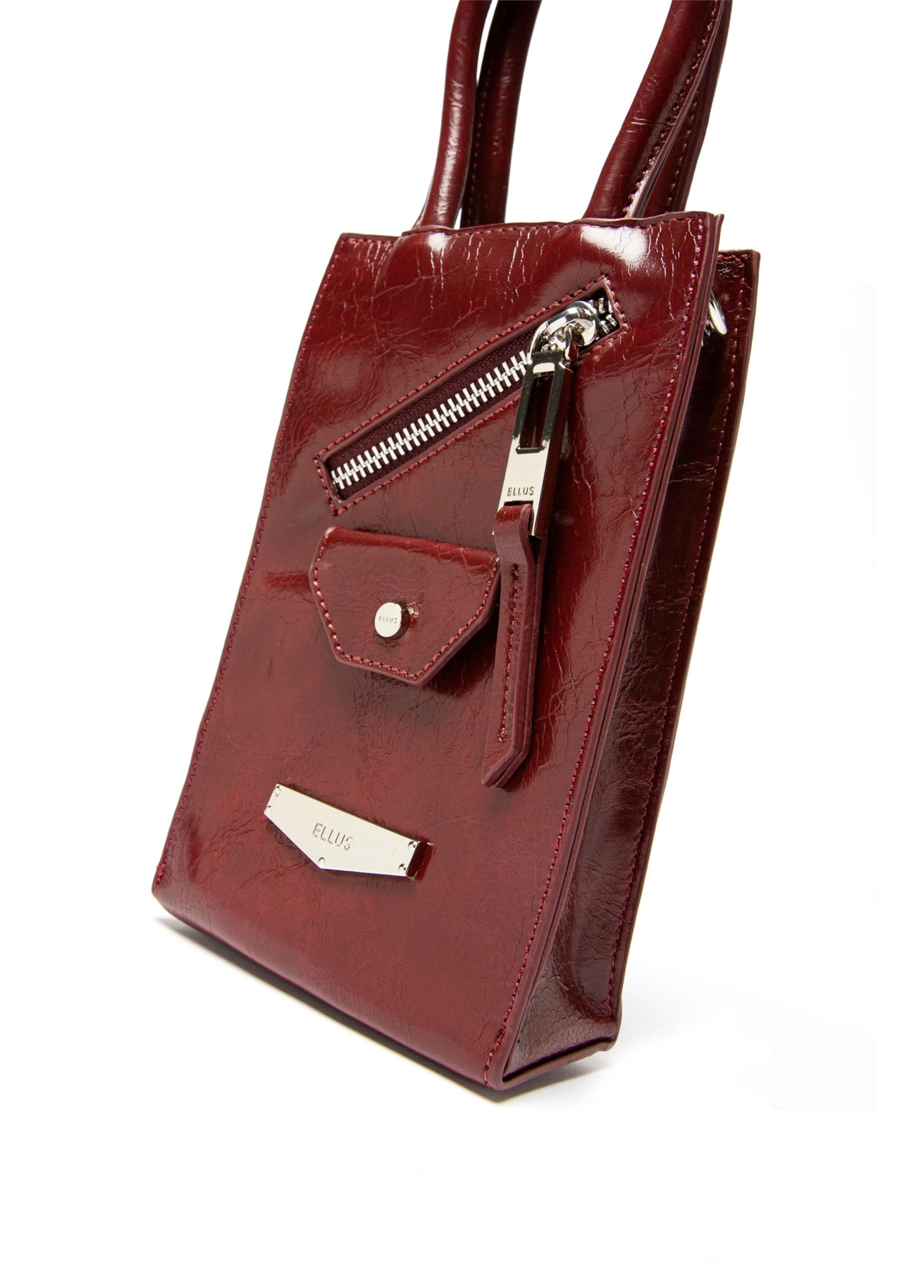 Bolsa Pouch Bag Perfecto Ellus Bordeaux