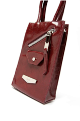 Bolsa Pouch Bag Perfecto Ellus Bordeaux