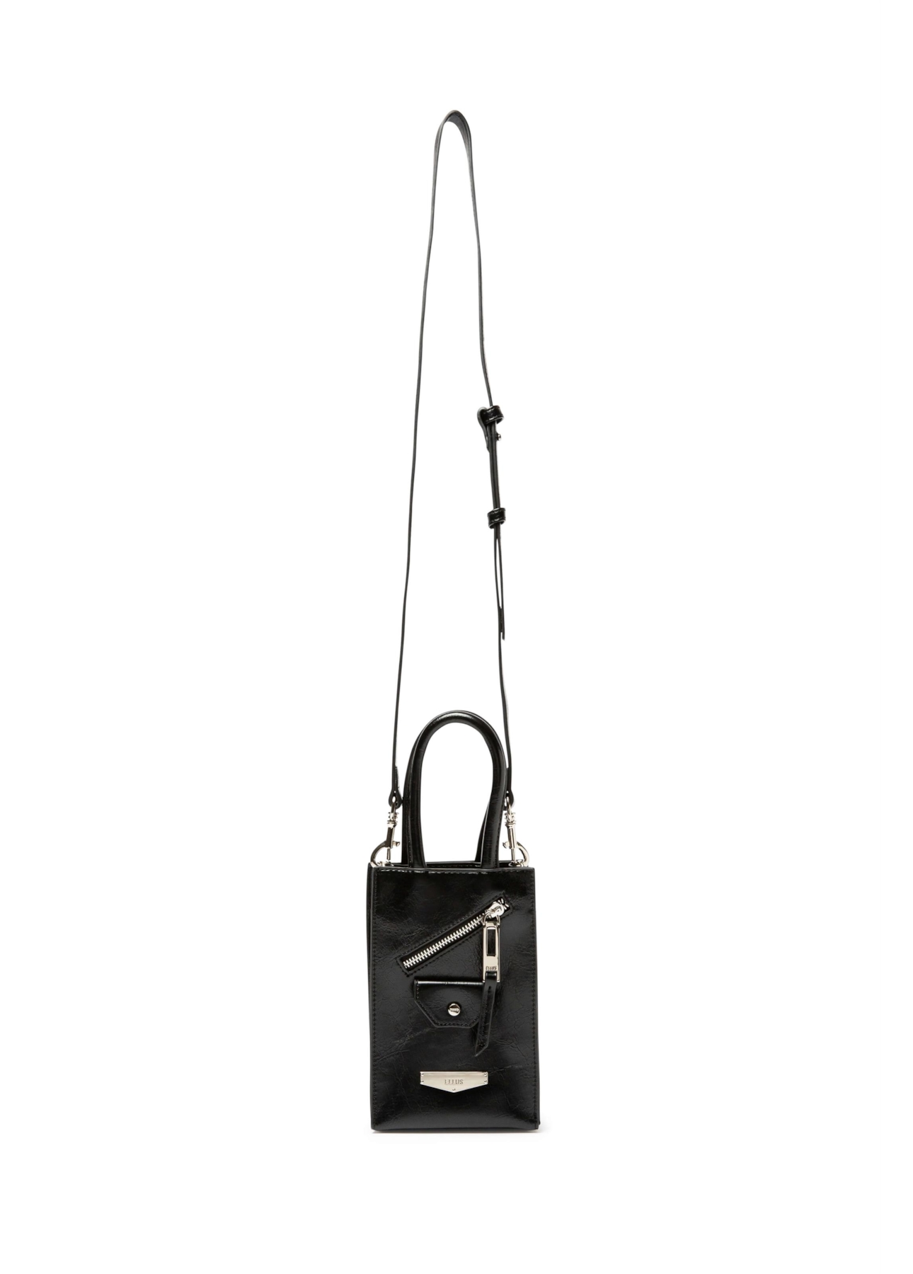 Bolsa Pouch Bag Perfecto Ellus Preto