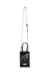 Bolsa Pouch Bag Perfecto Ellus Preto