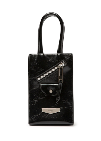 Bolsa Pouch Bag Perfecto Ellus Preto