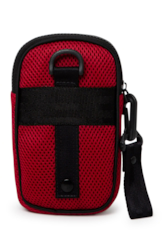 Bolsa Pouch Bag Sportive Mesh Ellus  Vermelho